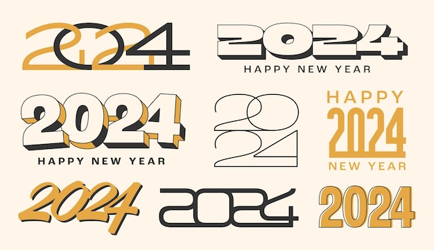 decorative text cliparts 2024