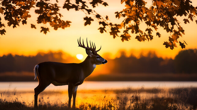Whitetail Deer Silhouette Images – Browse 3,938 Stock Photos ...