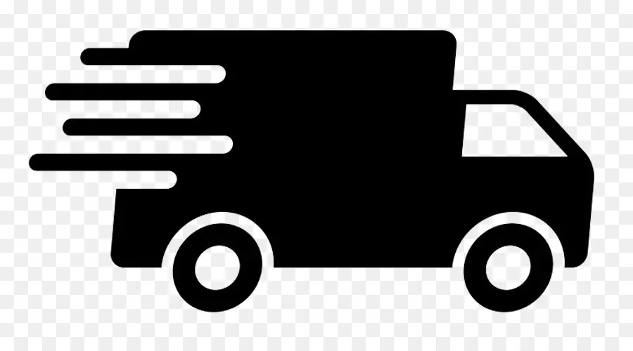 Delivery Truck Icon - Black Delivery Truck Icon for Shipping ...