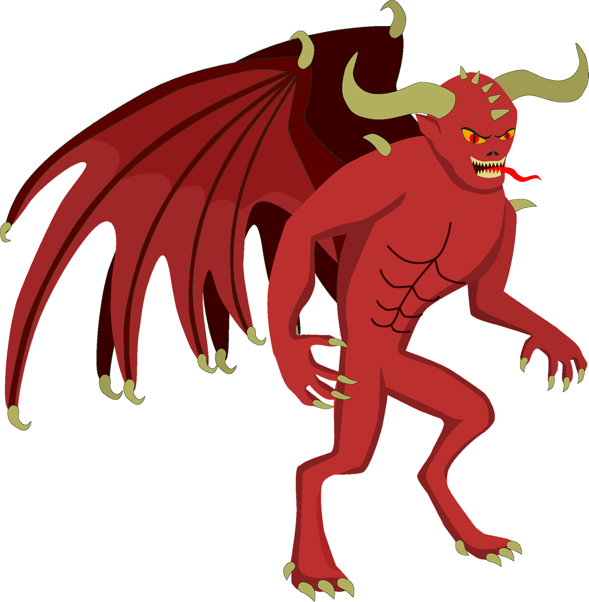 Demon - Free vector clipart images on clipart library.com