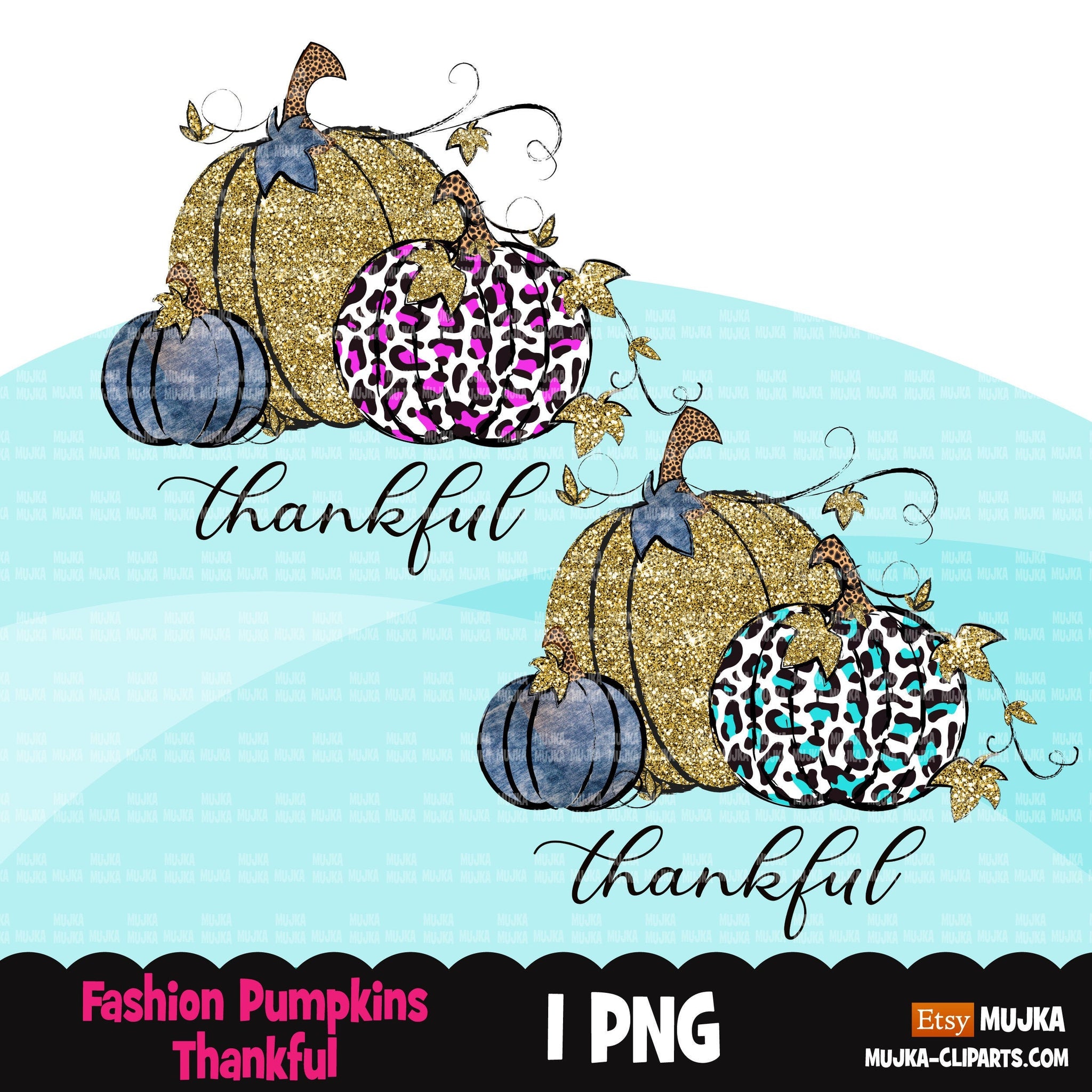 denim pumpkin cliparts