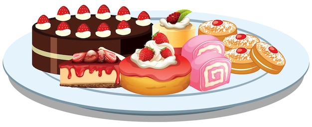 dessert dish cliparts