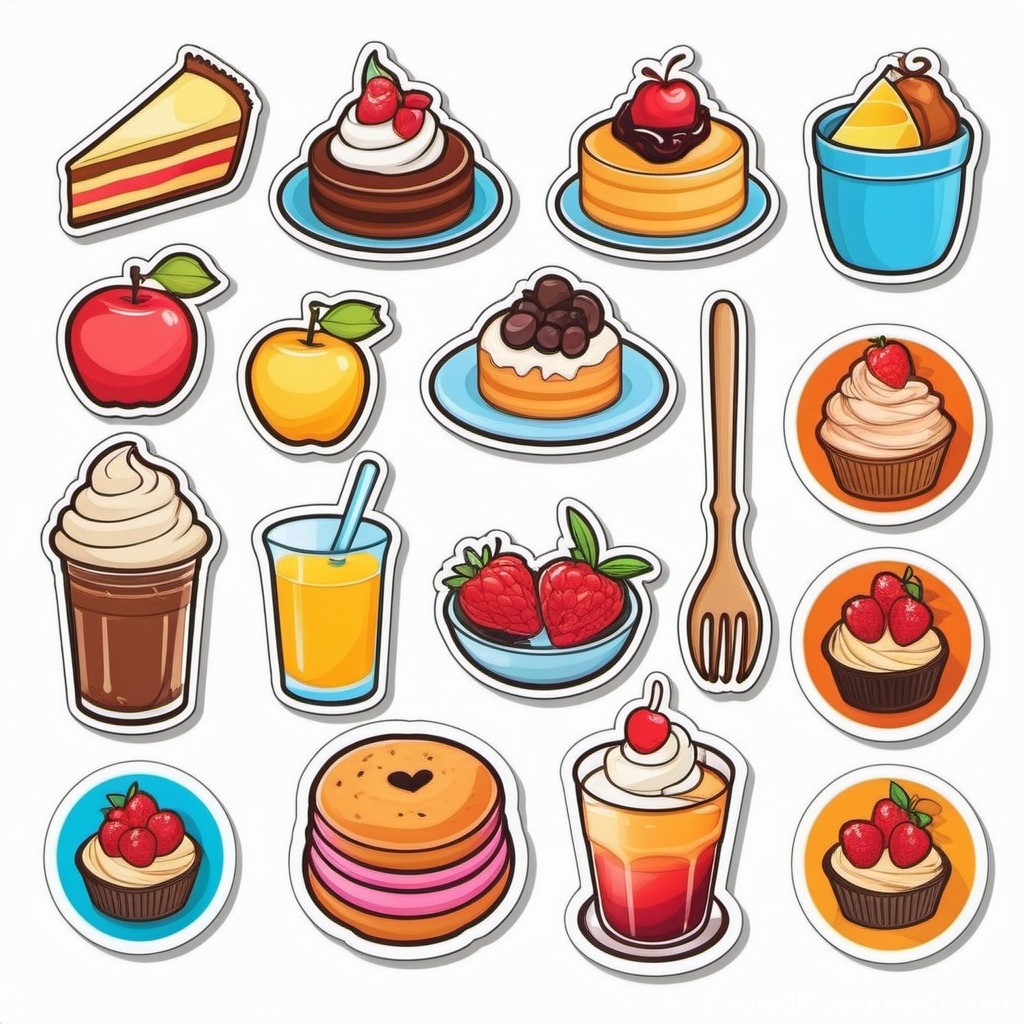 dessert food cliparts 2024