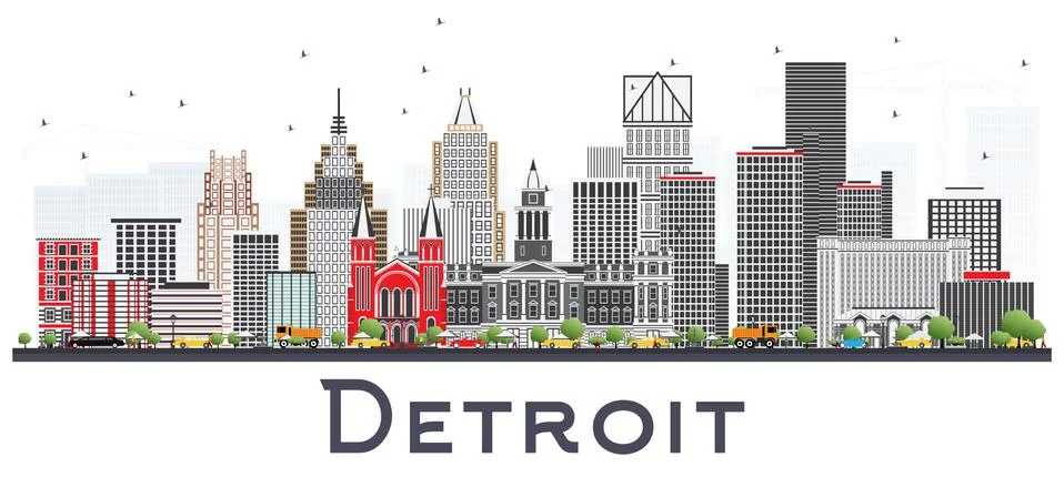 detroit cliparts