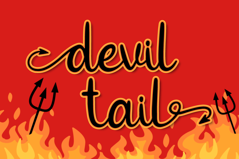 Devil Tail – Halloween Font by Attype Studio