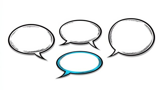 dialogue bubbles