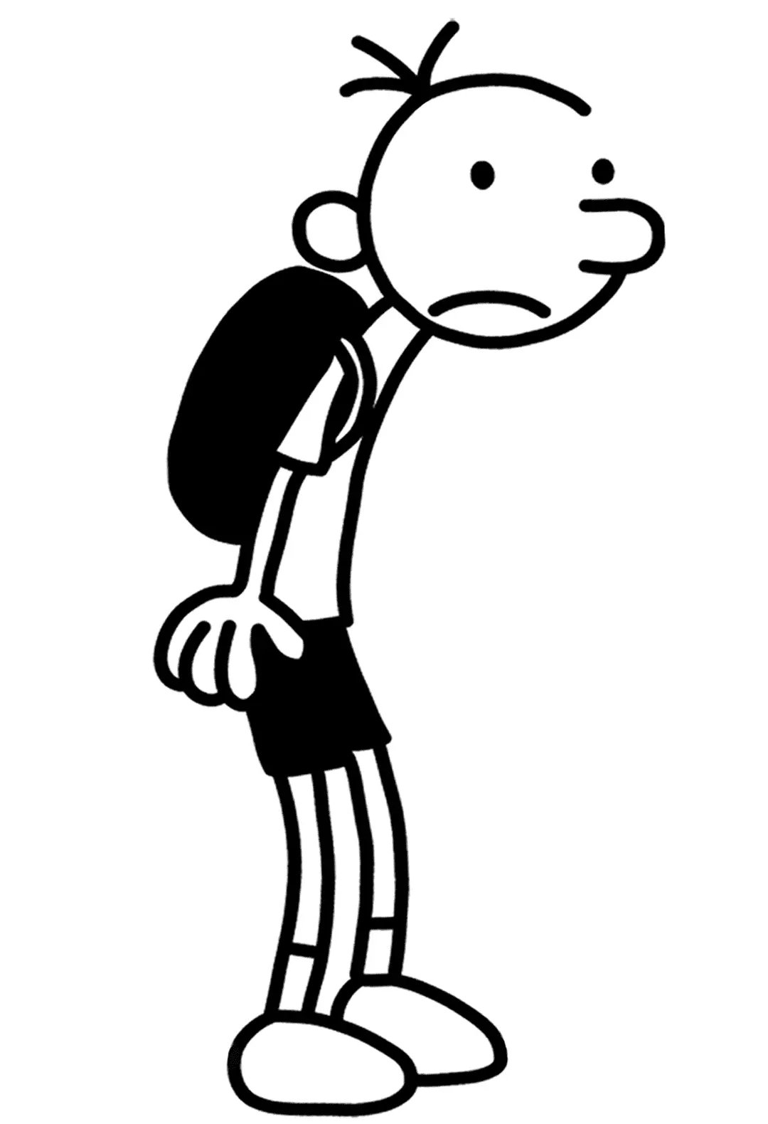 diary of a wimpy kid coloring pages