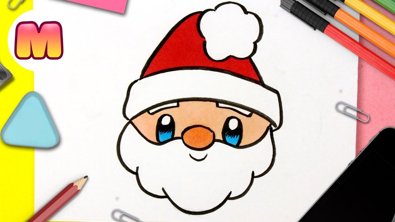 dibujos de santa claus