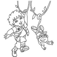 Top 10 Diego Coloring Pages Your Toddler Will Love To Color