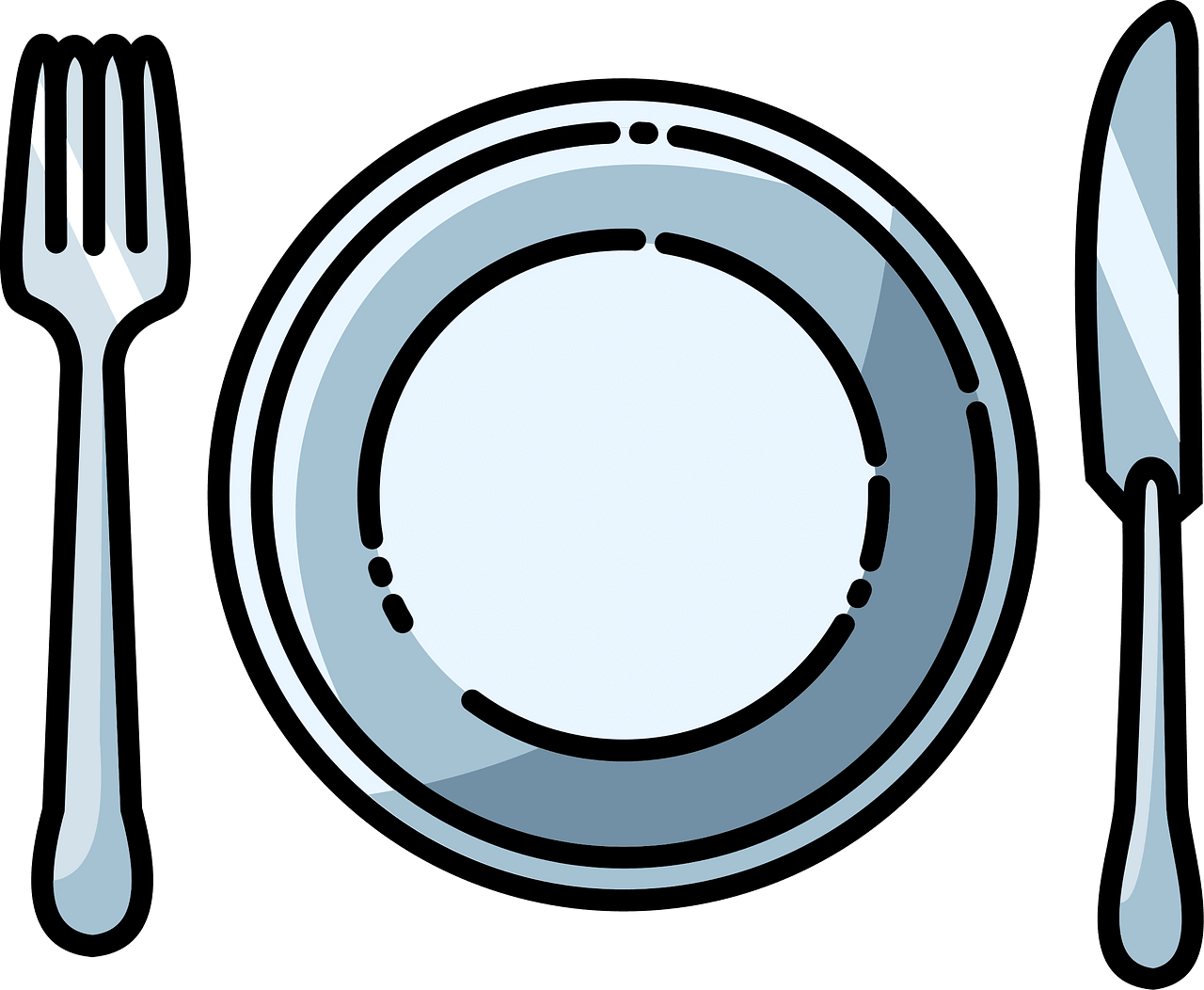 dinner plate clipart 2024