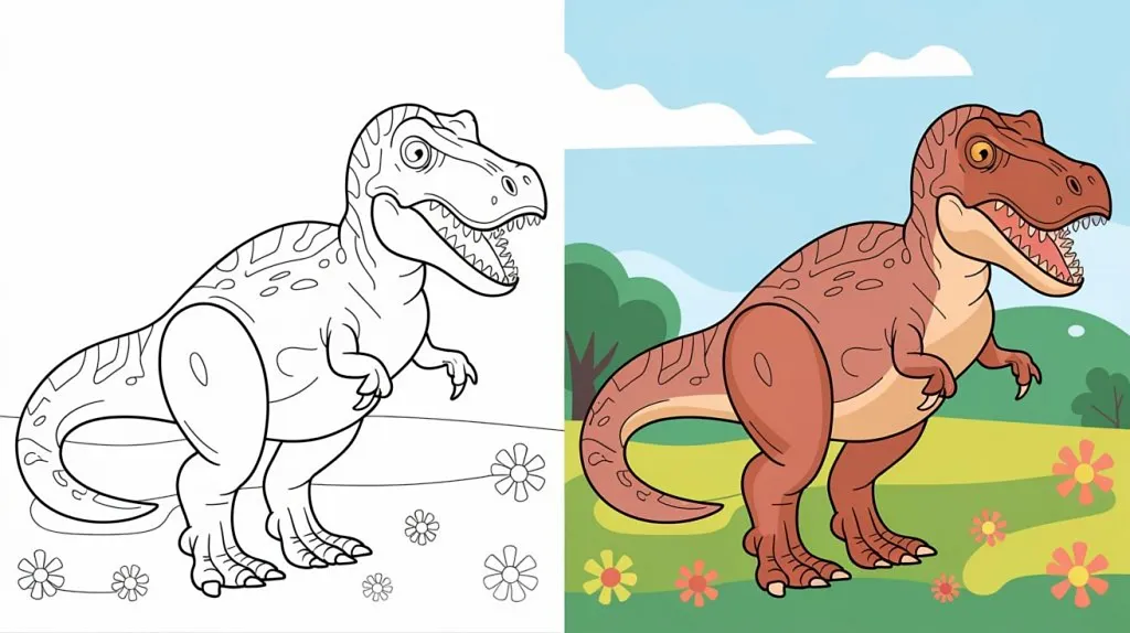 25 Tyrannosaurus Coloring Pages: Free Printable Sheets, Pictures ...