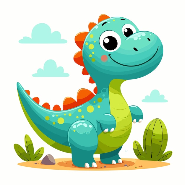 dinosaur cartoon cliparts