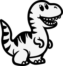 dinosaur cliparts black