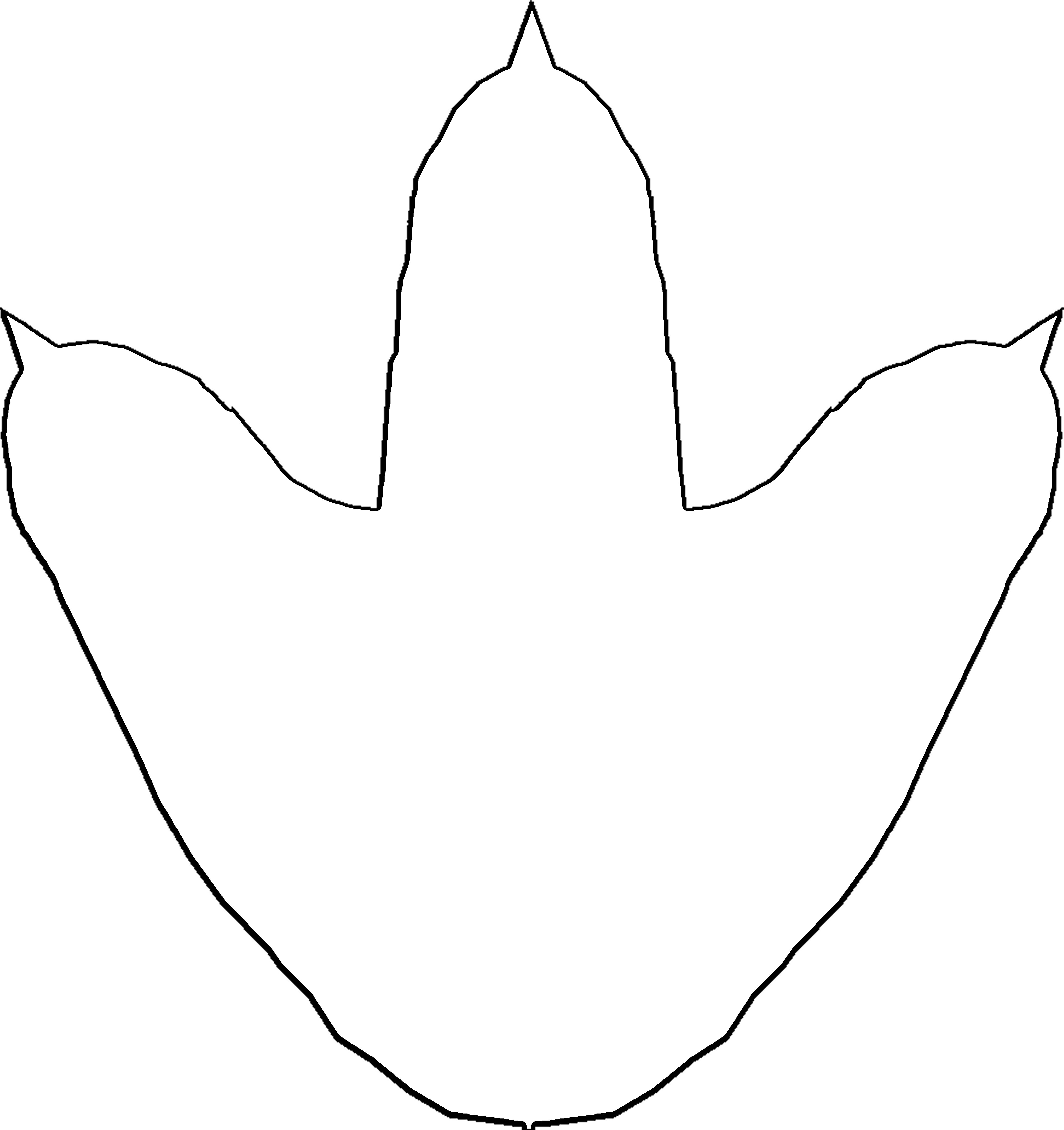 dinosaur footprint template
