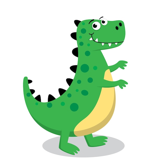 Premium Vector | Illustration vector graphic of cute green ...