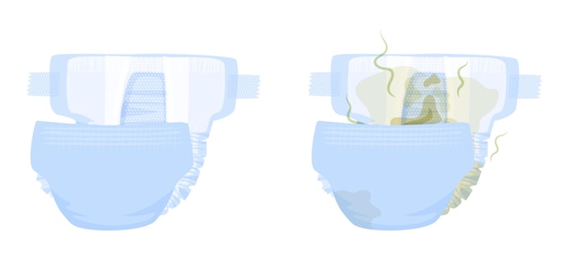 dirty diaper clipart