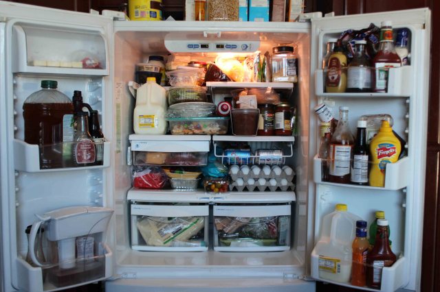 dirty refrigerator pictures