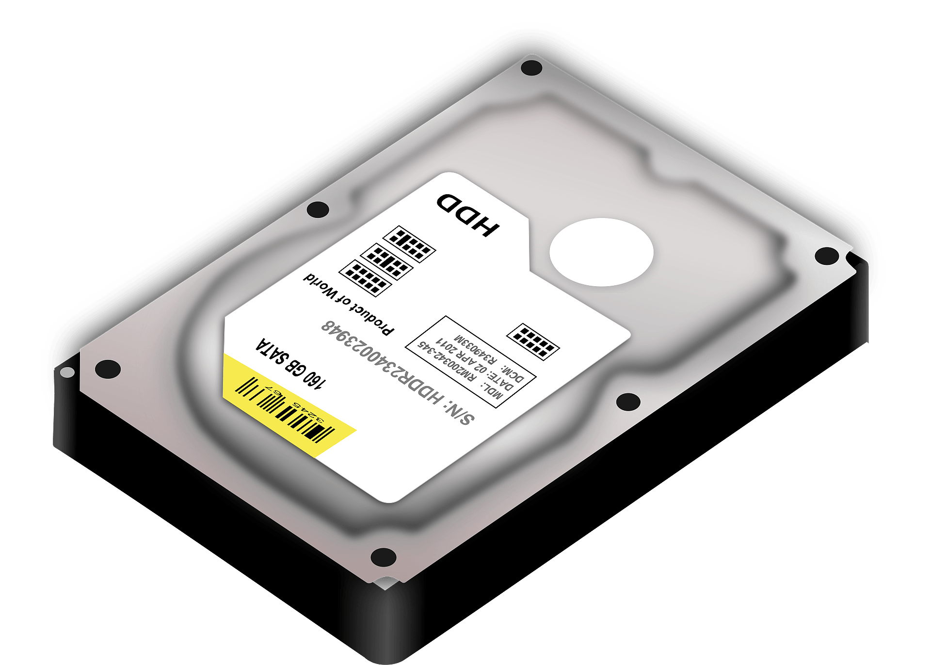 Hard drive - Free vector clipart images on clipart library.com