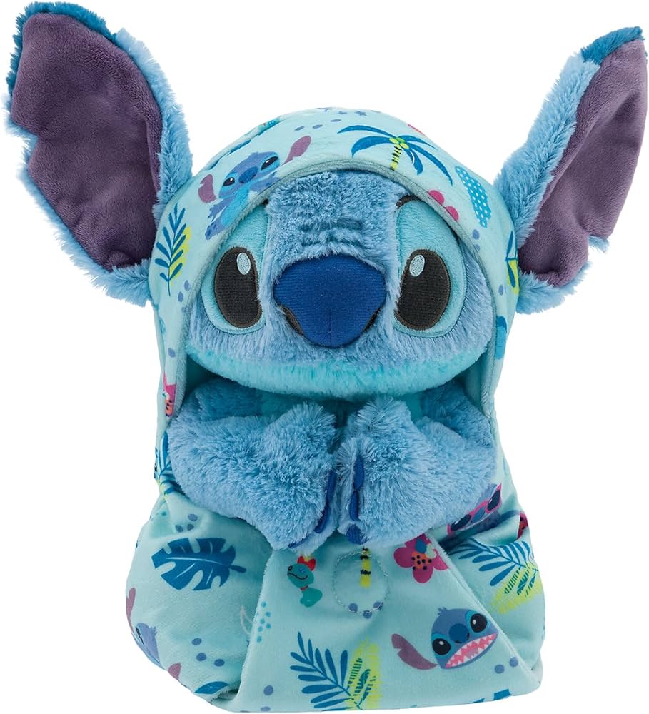 Disney Store Official Babies Collection: Stitch Plush in Swaddle ...