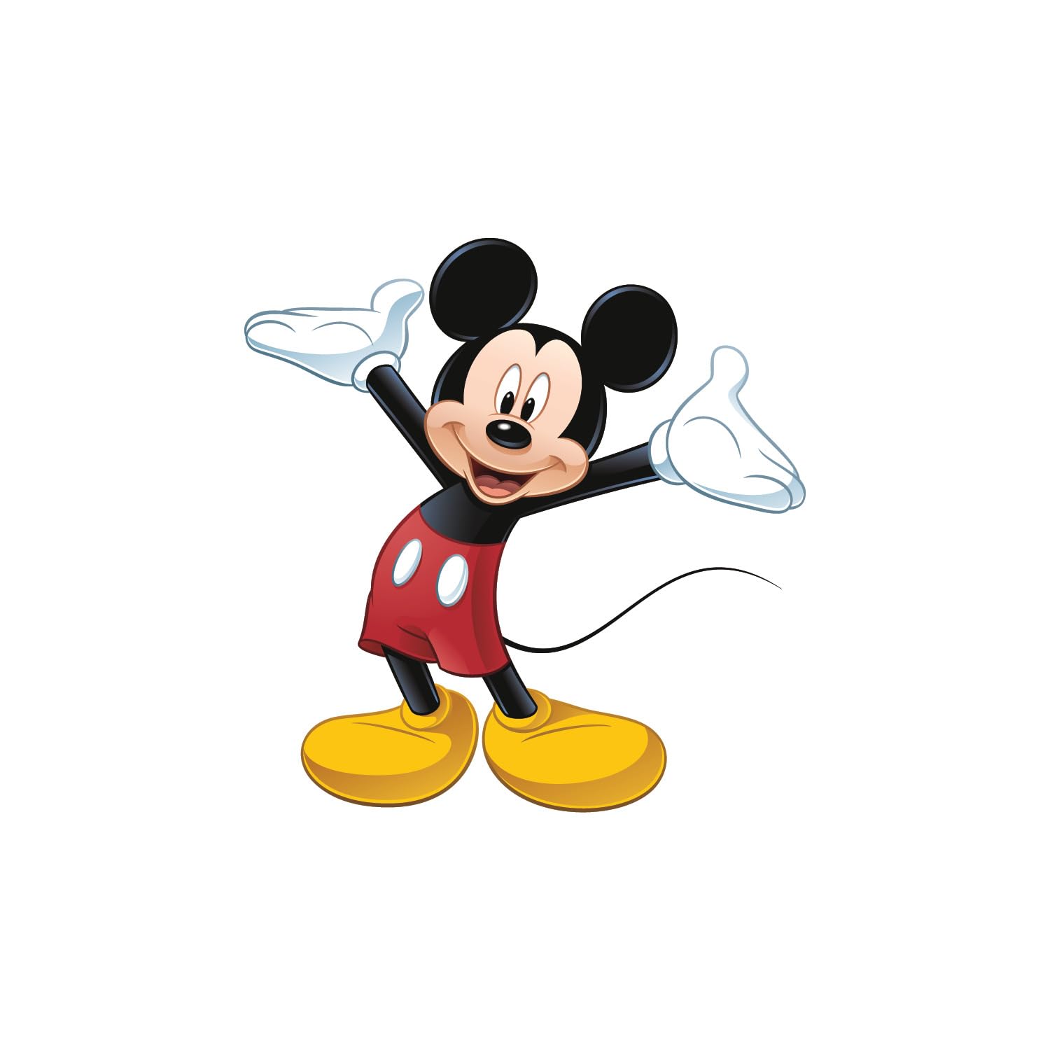 RoomMates Disney Mickeys Clubhouse Mickey Mouse Giant Wall Sticker :  Amazon.de: Baby Products