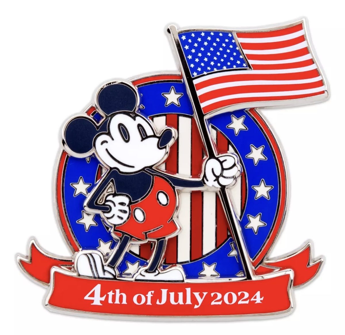 Mickey Mouse 4th of July 2024 Pin at Disney Store - Disney Pins Blog