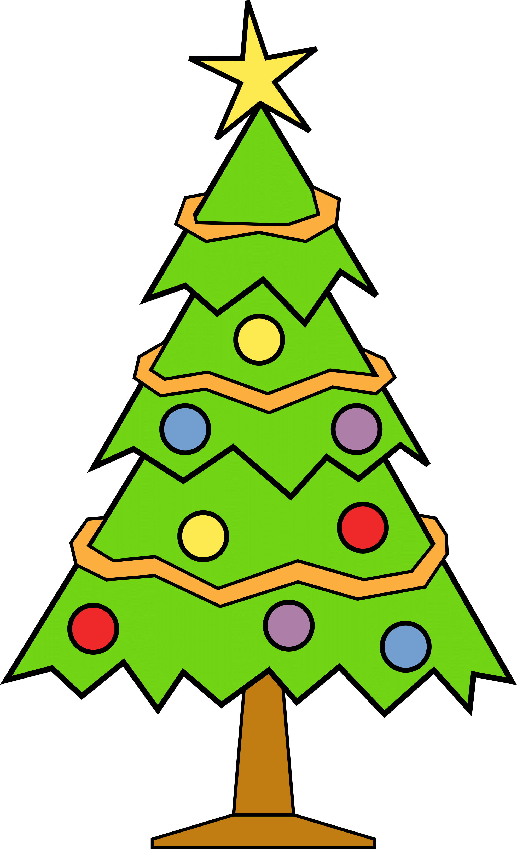 disney tree cliparts