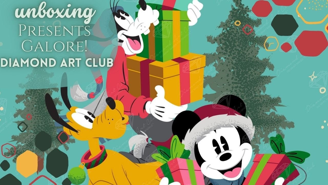 SNEAK PEEK - ?Presents Galore! By Disney at Diamond Art Club?