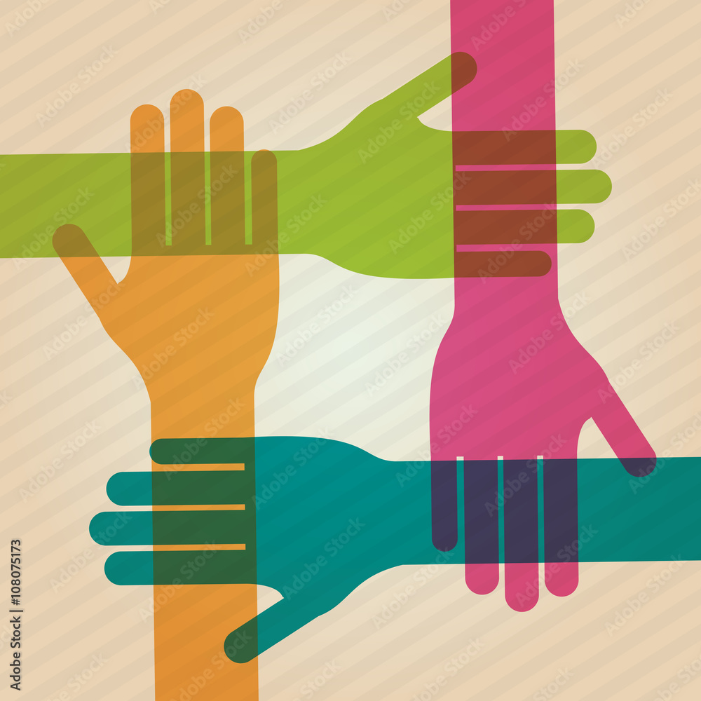 diversity graphic design, vector illustration Stock Vector | Adobe ...