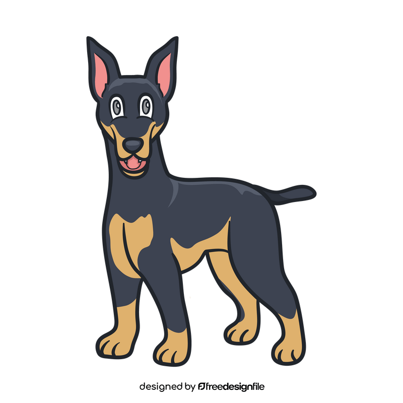 Doberman clipart free download