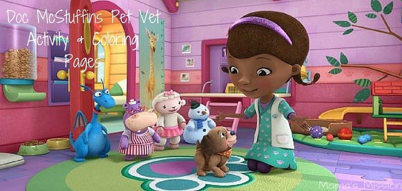 doc mcstuffins coloring sheets