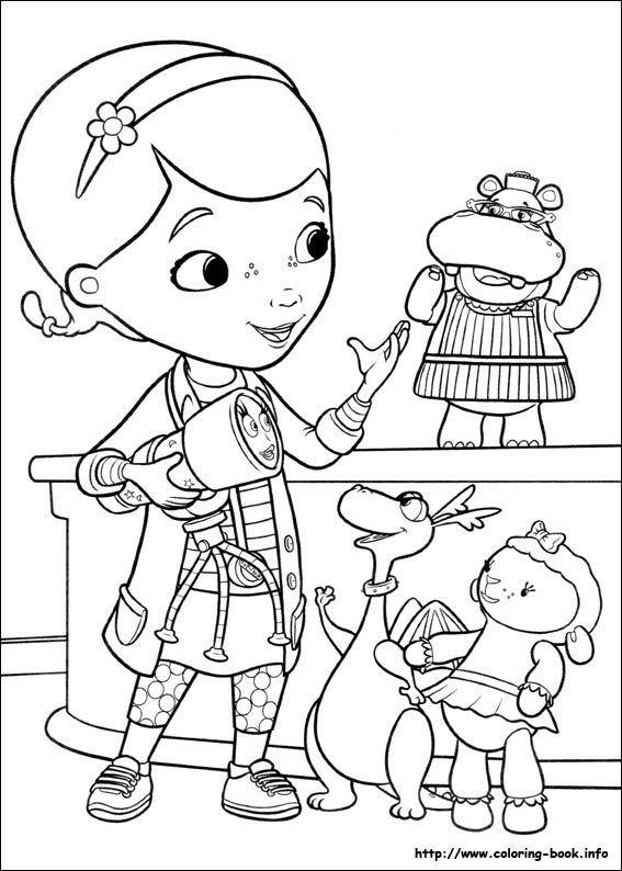 doc mcstuffins coloring sheets