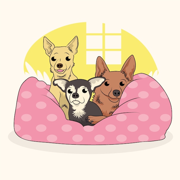 dog bed cliparts 2024