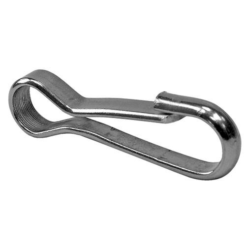 50mm Nickel Plated Simplex Dog Clip | GS Products UK