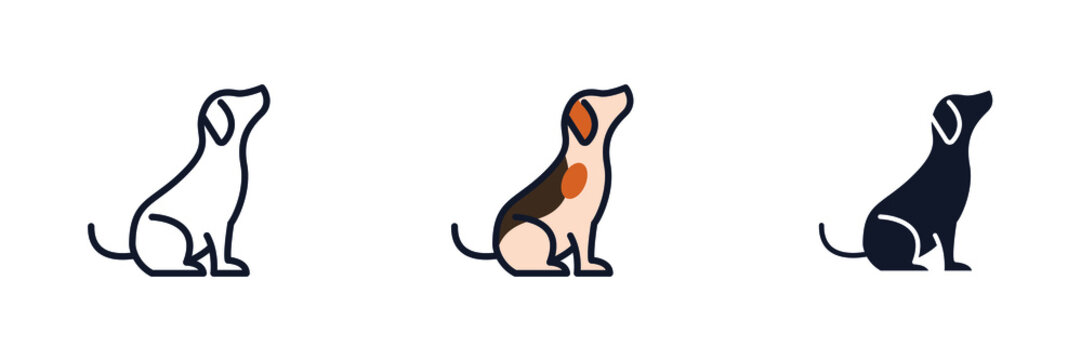Dog Outline Vector Images – Browse 269,496 Stock Photos, Vectors ...