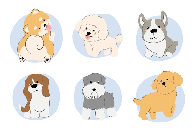 Dog Illustration Vectors &amp; Illustrations for Free Download | clipart library