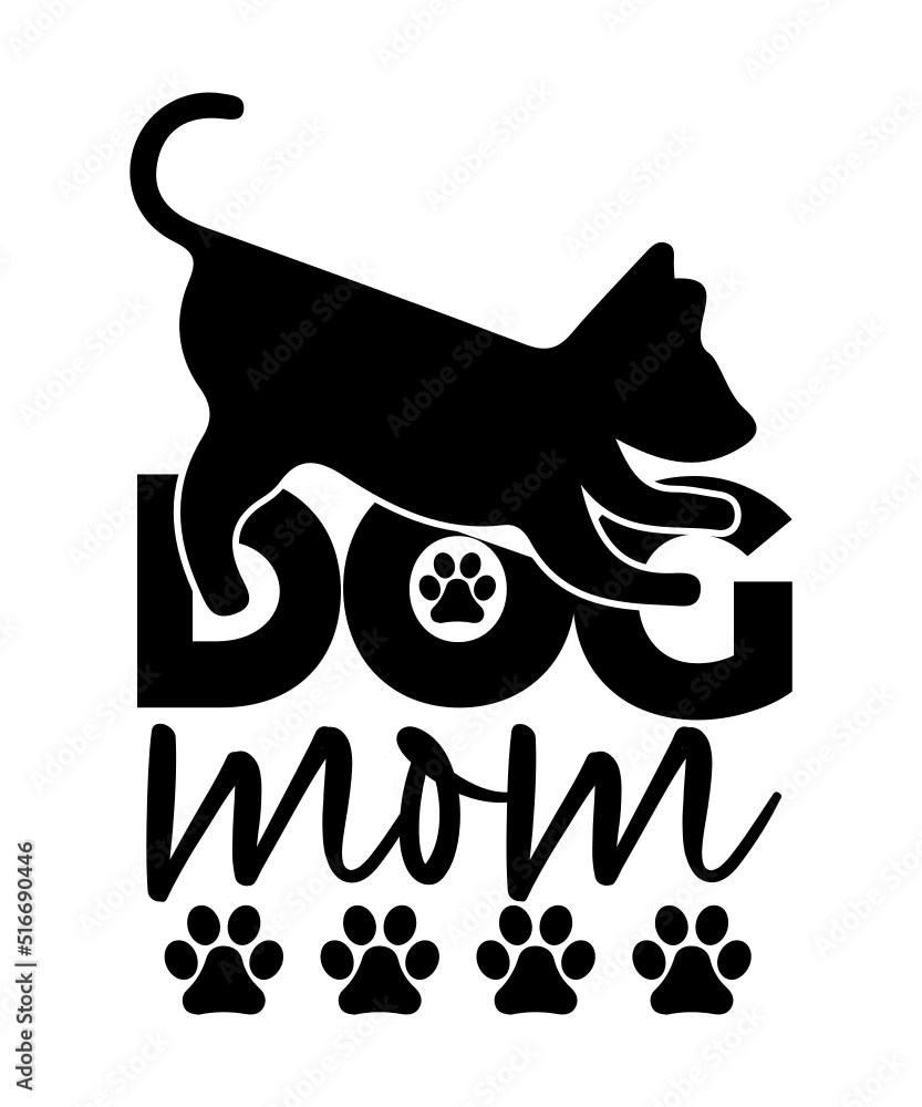 dog mom clipart