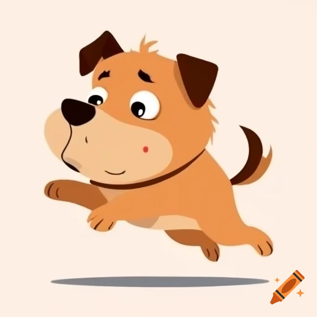 dog running clipart 2024