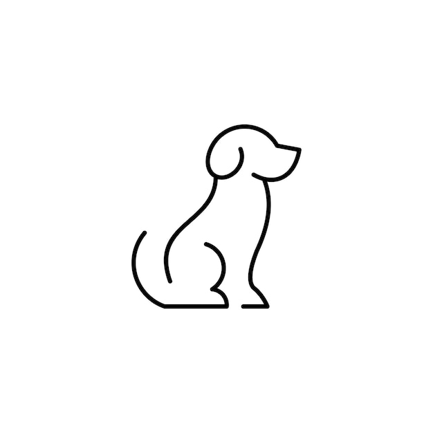 dog silhouette pictures