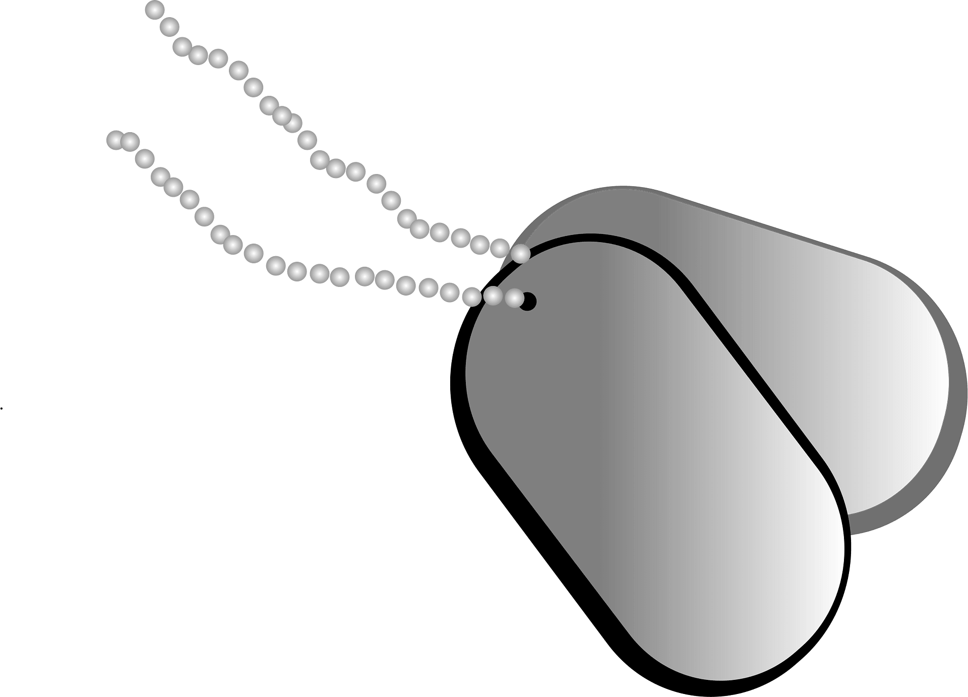 dog tag clipart
