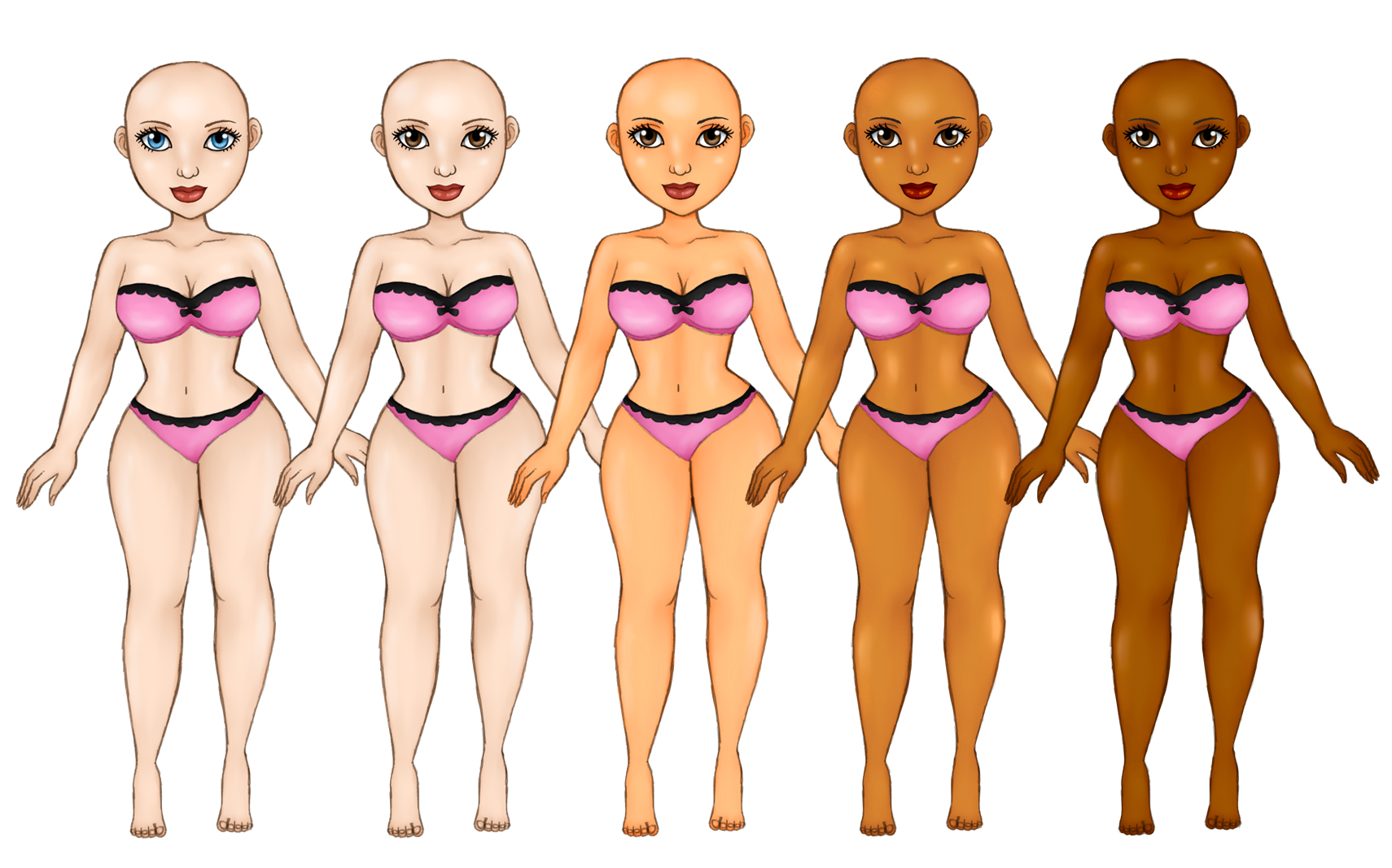 doll body cliparts