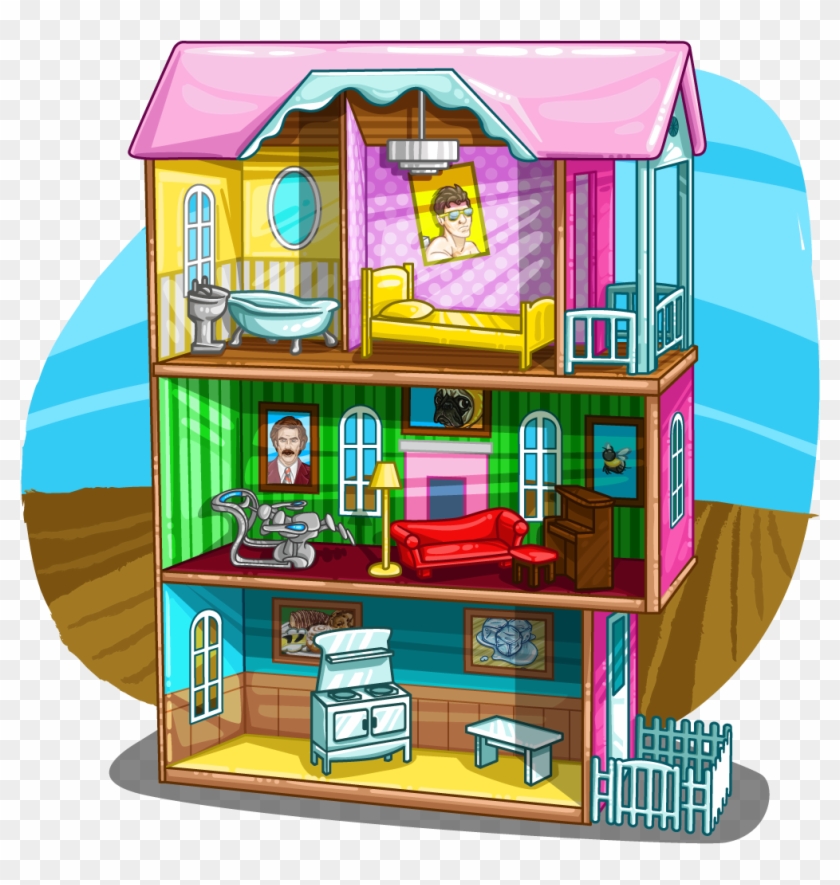 doll house clipart