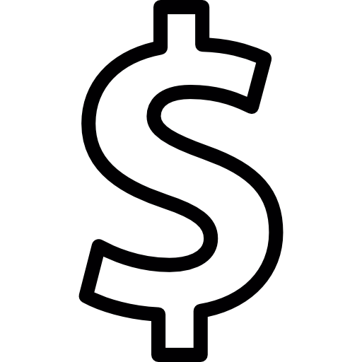 Dollars sign - Free signs icons
