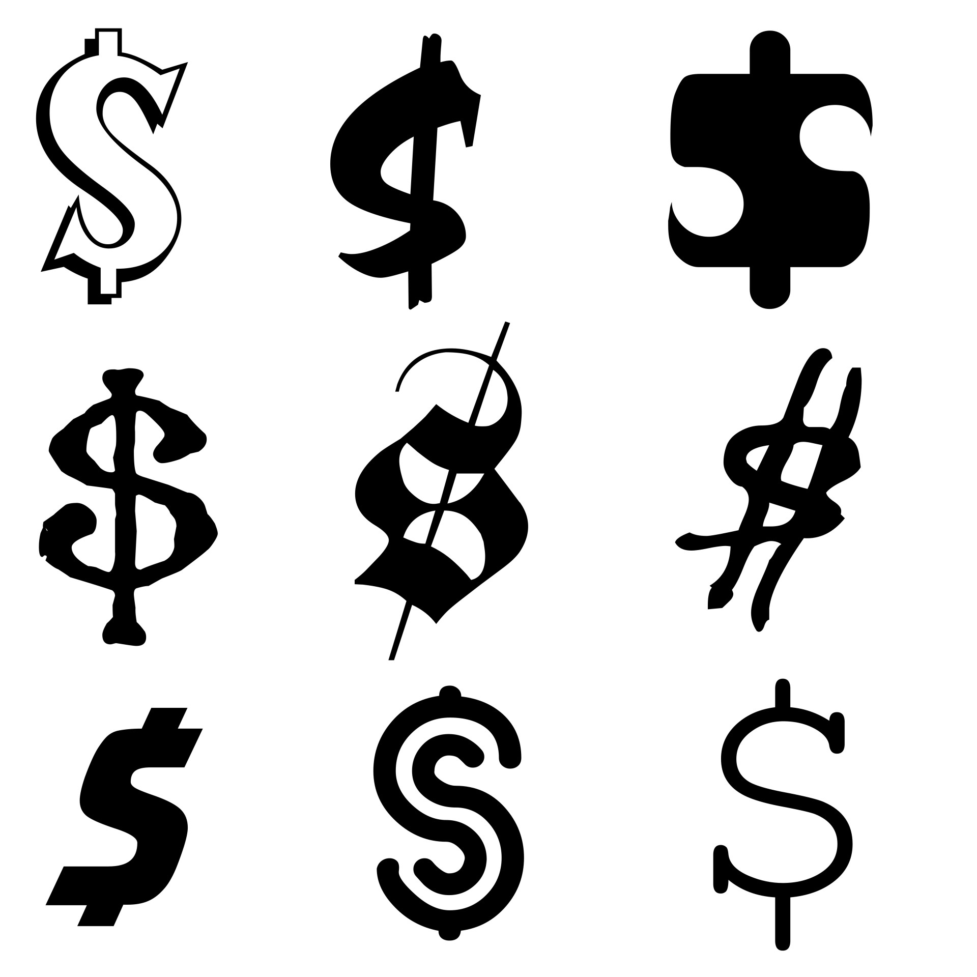 dollar symbol