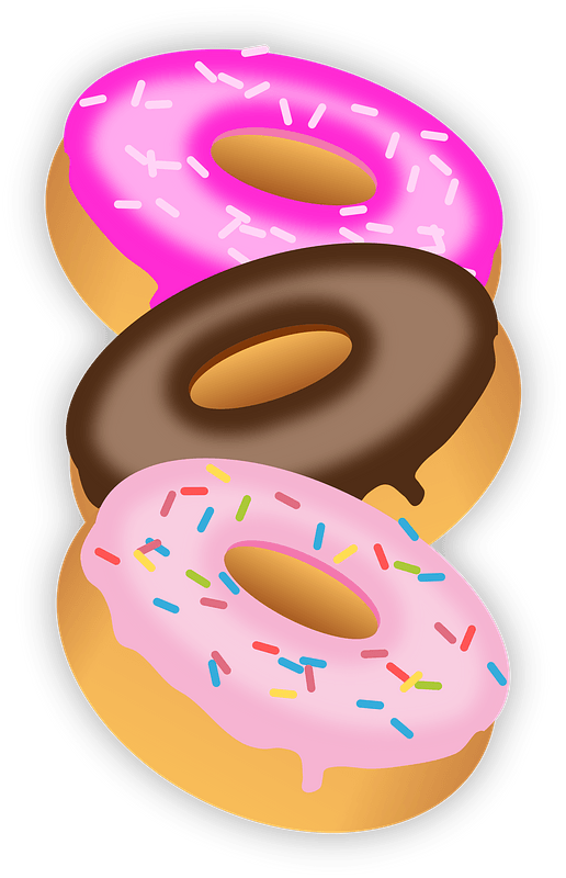 Donuts - Free vector clipart images on clipart library.com