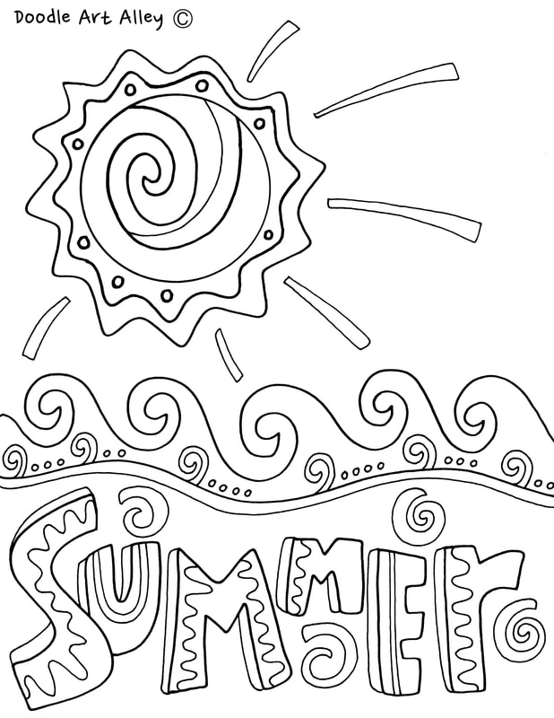 doodle art alley coloring pages