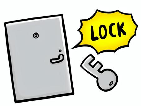 Free Vectors | door lock