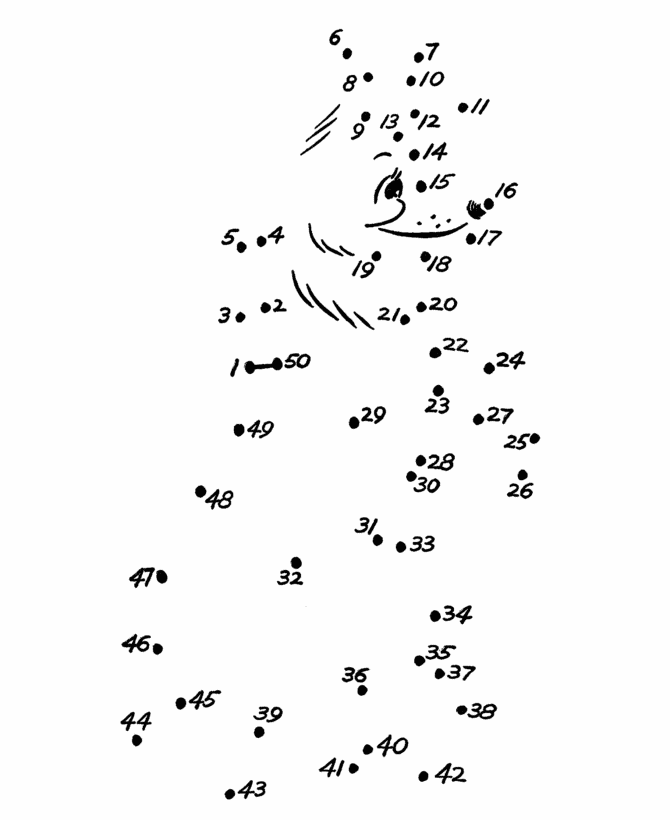dot to dot 1 50