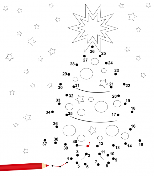 dot to dot christmas