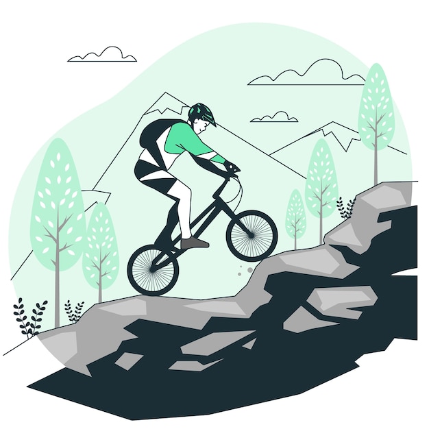 Downhill Biking Clipart Images - Free Download on clipart library