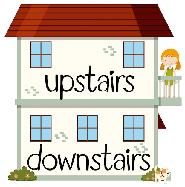 downstairs cliparts